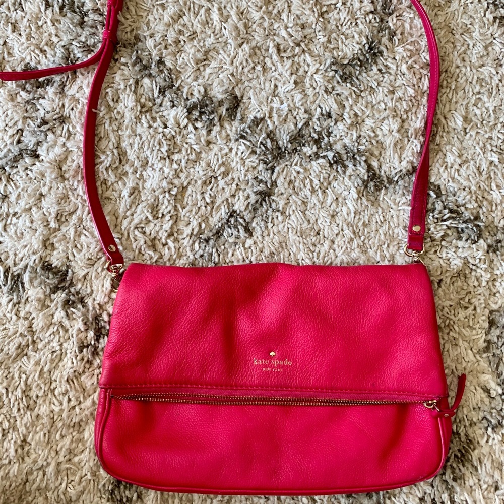 Kate spade pink crossbody purse